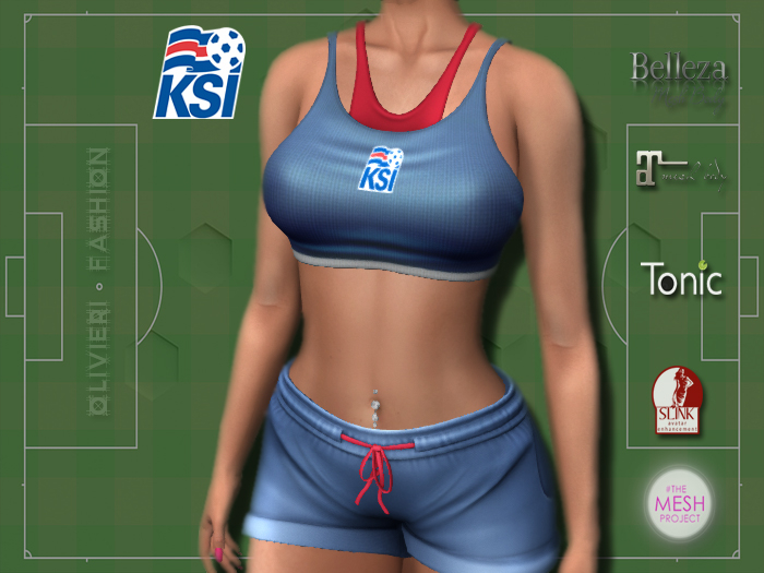 ICELAND - TANK TOP & SHORTS