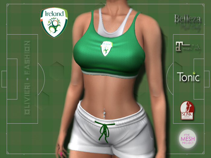 IRELAND - TANK TOP & SHORTS
