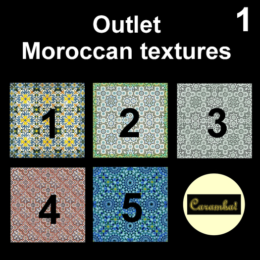 Outlet - Moroccan textures 1