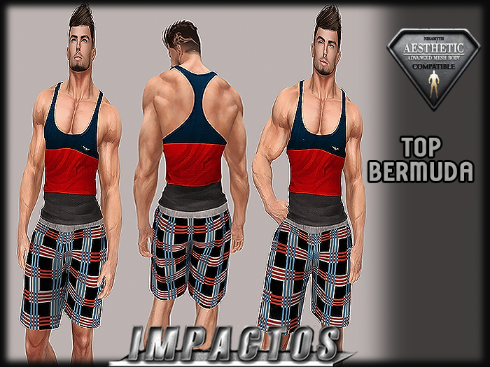 IMPACT- SET SHORT E TOP Aesthetic