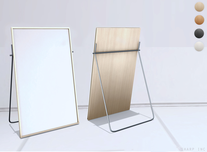 SHARP inc. // minimalist display frames