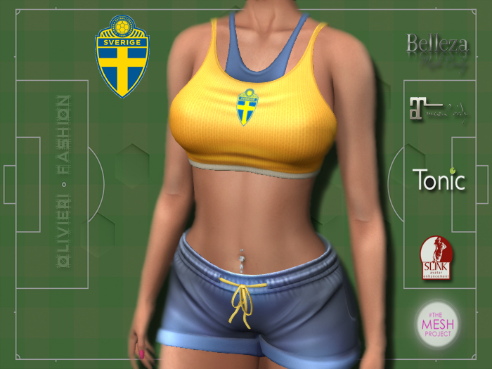 SWEDEN - TANK TOP & SHORTS