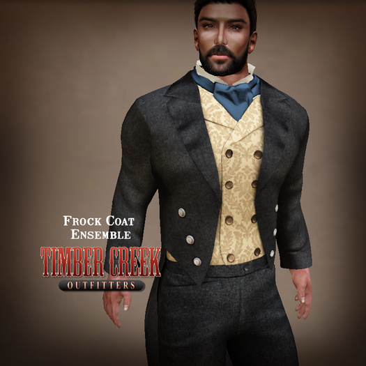 [Timber Creek] Frock Coat-Tan-Boxed