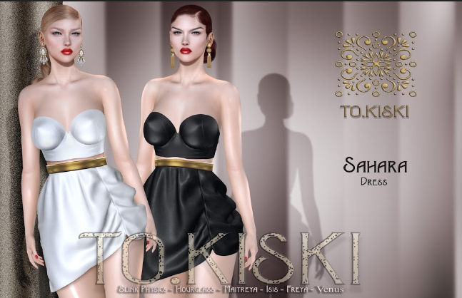 TO.KISKI - Sahara dress - Gold (Add)