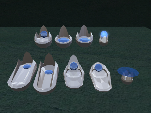 TULIP sci-fi furniture  - FULL PERM