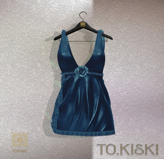 TO.KISKI - Rachel Mini Dress/ Blue (Add)