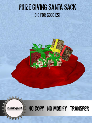 Mindshift - Christmas Sack Prize Giver