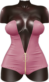 Kaithleen's Harker Linen Body Romper - Bubblegum