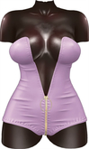 Kaithleen's Harker Linen Body Romper - Lavender