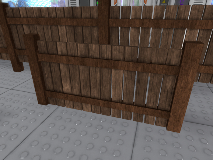 rustic wooden fence
