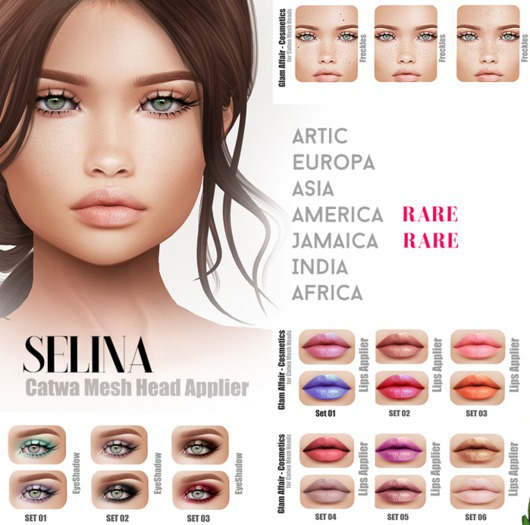 Glam Affair Cosmetics - Selina Freckles - SET 2