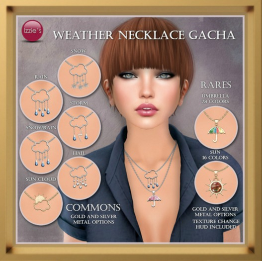 Izzie's - Weather Necklace hail