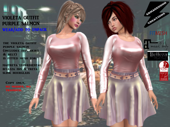 VIOLETA OUTFIT PURPLE SALMON 200322