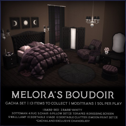 Oubliette- Boudoir Vanity (bagged) RARE