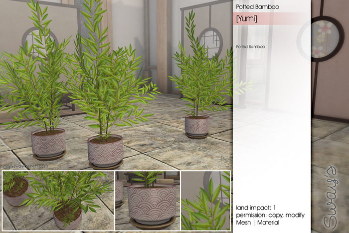 Sway's [Yumi] Potted Bamboo