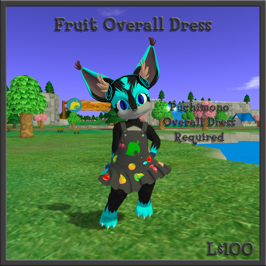 Puchimono OverallDress - Applier - Fruit Overall Dress