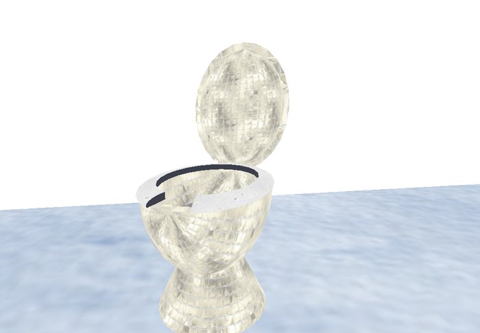 DJWMEDIA Amazing ICE Toilet