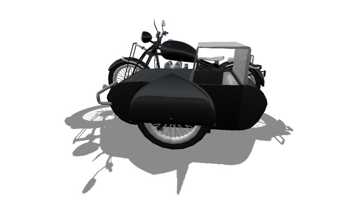 The Norfield 500/ w Sidecar