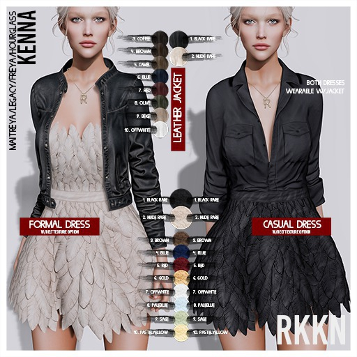 RKKN. Kenna Formal Dress Brown