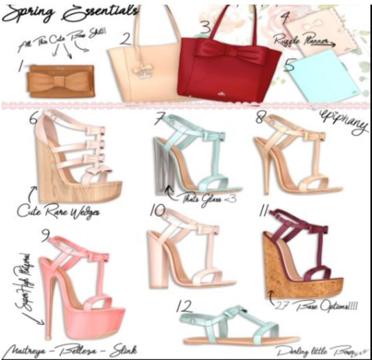 REIGN.- BOW HEELS- CHUNKY (MAITREYA) # 10