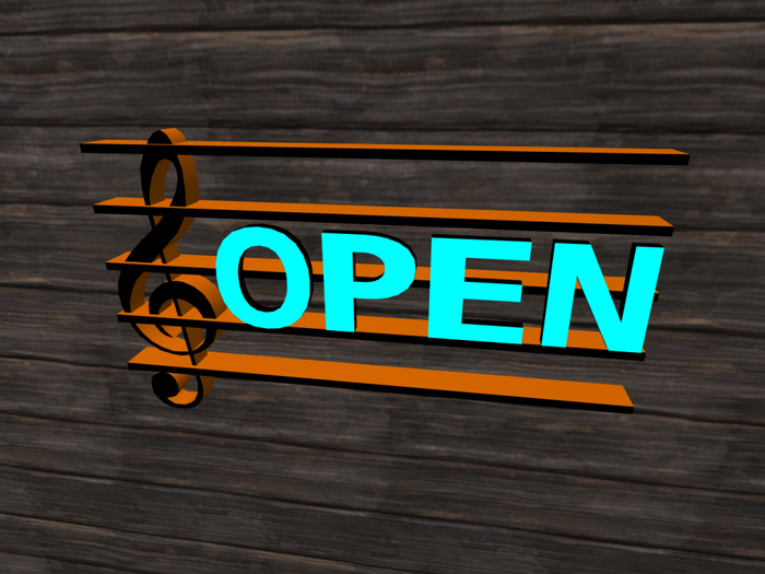 Open Sign Mesh by P.E.C. Boxed