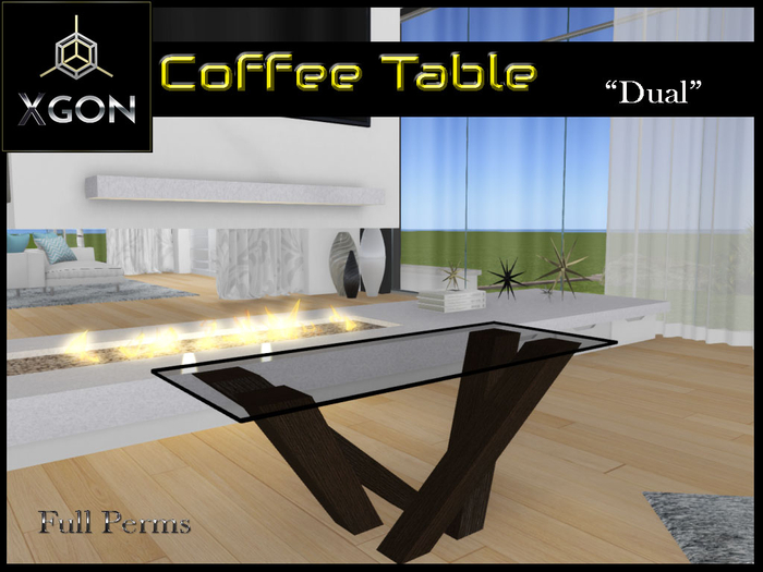 XGON - Coffee Table - Dual (Full Perms) box