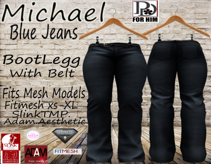 !PD-MichealJeansBlue