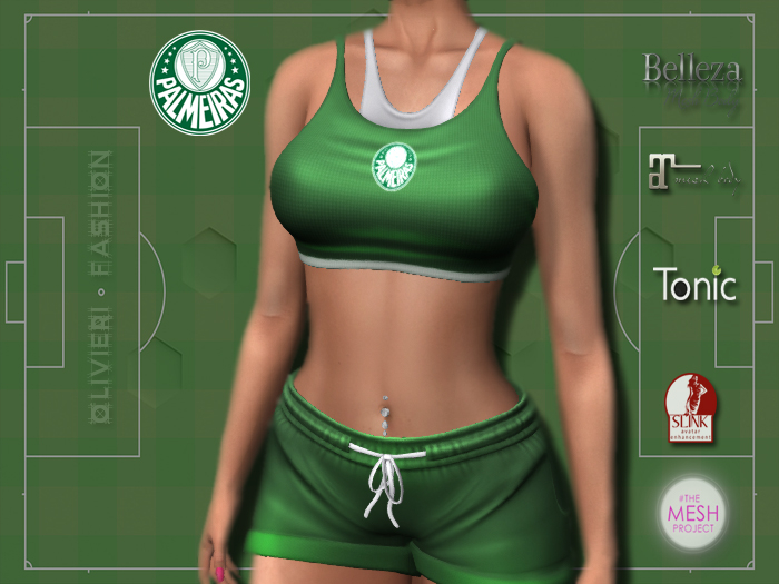 PALMEIRAS - TANK TOP & SHORTS