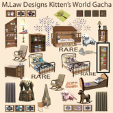 .:M.LAW:.  kitten's world gacha BOOK SHELF  L