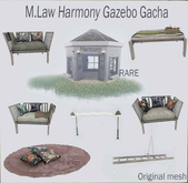 .:M.LAW:. Harmony Gazebo hanging ladder