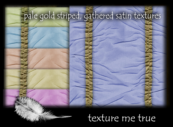 TMT pale gold striped satin texture pack