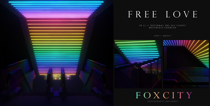 FOXCITY. Photo Booth - Free Love (HUD. Wear me)