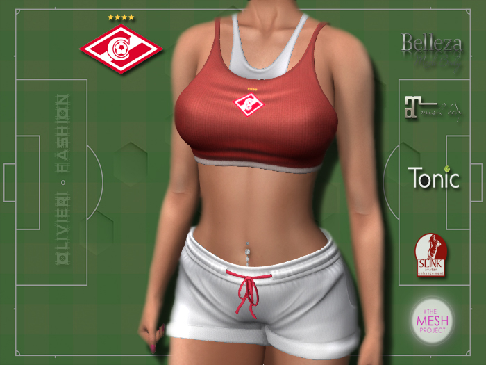 SPARTAK MOSKVA - TANK TOP & SHORTS