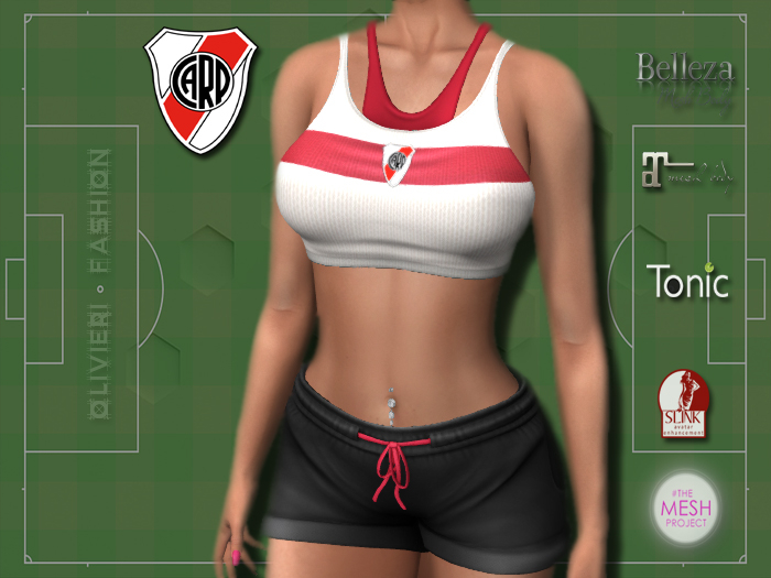 RIVER PLATE - TANK TOP & SHORTS