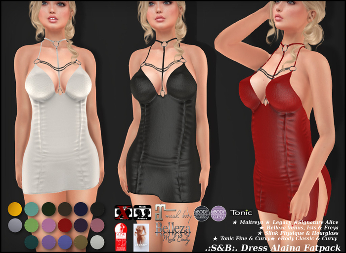 .:S&B:. Dress Alaina Fatpack