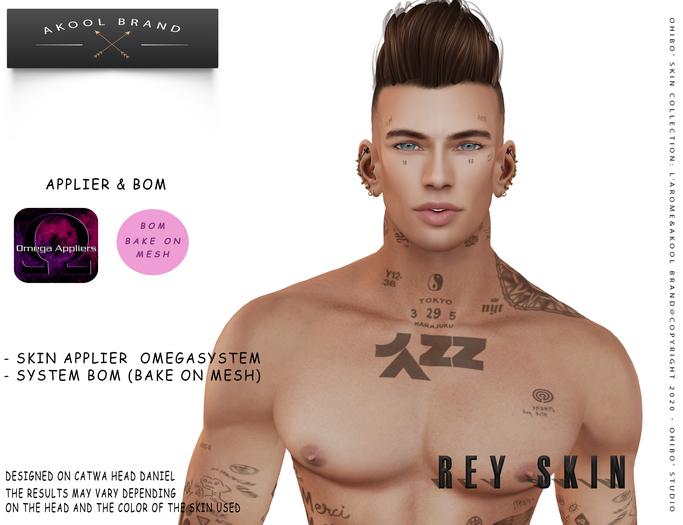 {Akool&Ohibo} Rey Skin T6 #BOM