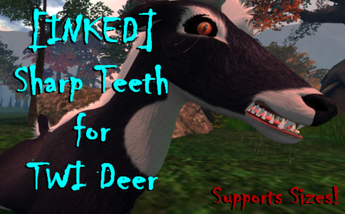 [INKED] Twi Deer Sharp Teeth