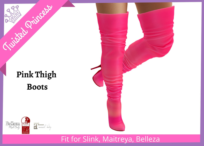 TP- Hot Pink Boots -packer