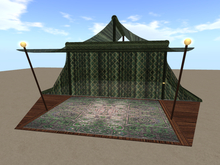DESERT TENT green