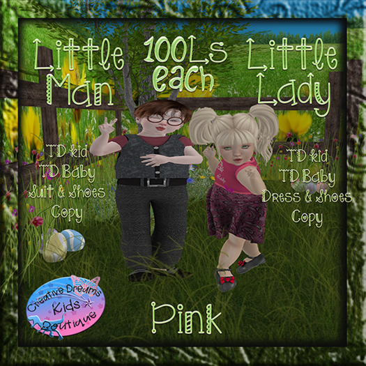 CDKB - Little Man Easter 2020 - Pink (Bag)