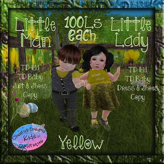 CDKB - Little Lady Easter 2020 Yellow (Bag)