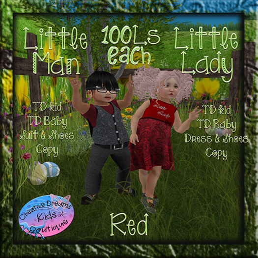 CDKB - Little Lady Easter 2020 Red (Bag)