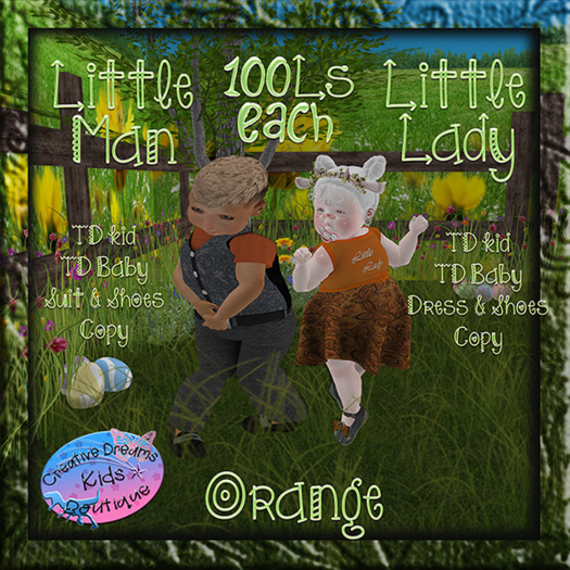 CDKB - Little Lady Easter 2020 Orange (Bag)