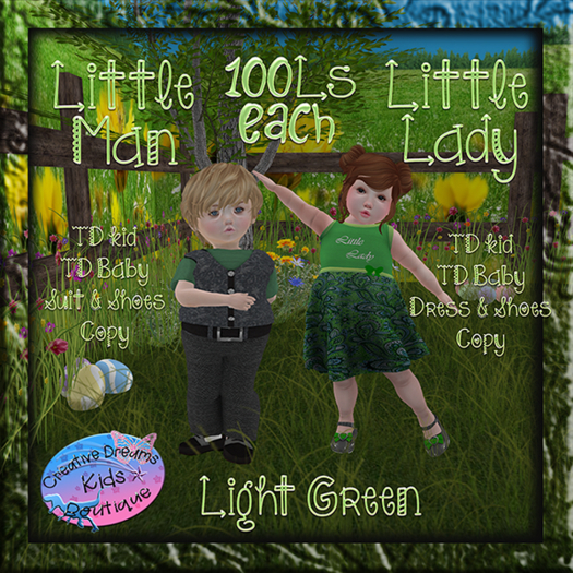 CDKB - Little Lady Easter 2020 Light Green (Bag)