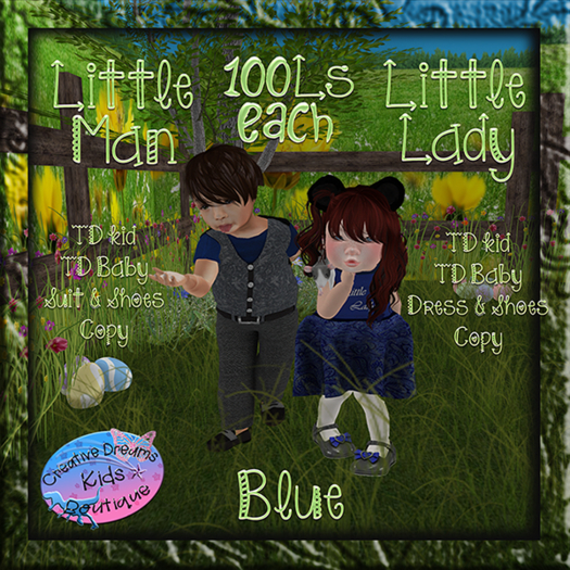 CDKB - Little Lady Easter 2020 Blue (Bag)