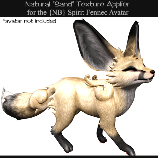 Spirit Fennec Texture: Natural "Sand"