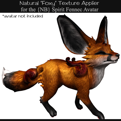 Spirit Fennec Texture: Natural "Foxy"