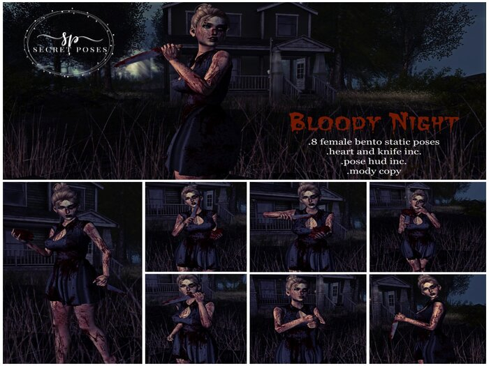 Secret Poses - Bloody Night