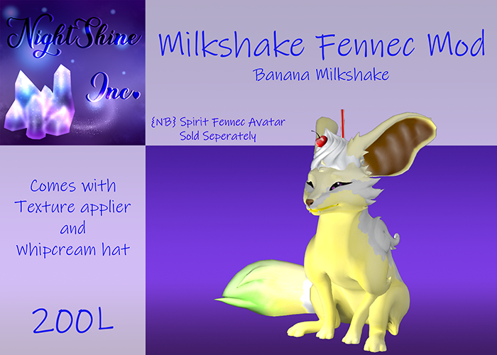 Banana Milkshake Fennec(Boxed)