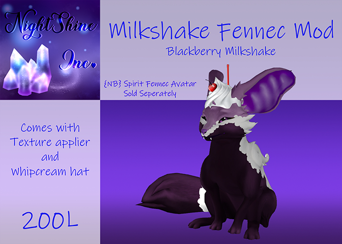 Blackberry Milkshake Fennec(Boxed)
